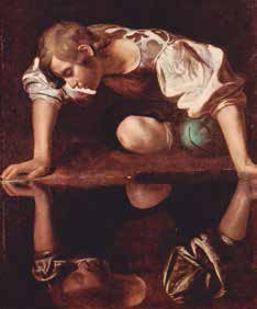 Narciso (1594 - 1596), por Caravaggio